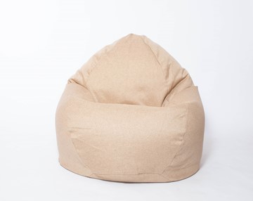 Кресло-мешок Макси, рогожка, 150х100, песочное в Вологде - предосмотр 1