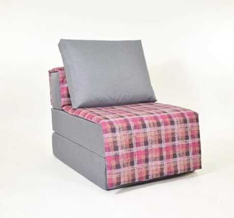 Бескаркасное кресло Харви, серый - квадро в Вологде - изображение