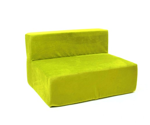 Кресло Тетрис 100х80х60, зеленое в Вологде - изображение