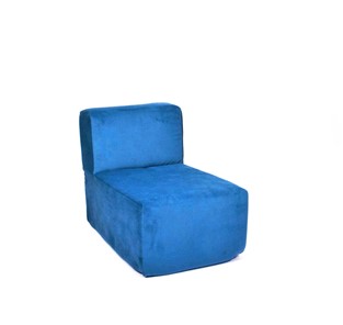Кресло бескаркасное Тетрис 50х80х60, синий в Вологде