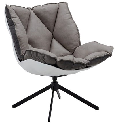 Кресло DC-1565D Grey / ноги металл в Вологде - изображение