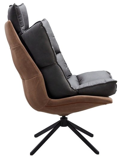 Кресло DC-1565G Brown / ноги металл в Вологде - изображение 1