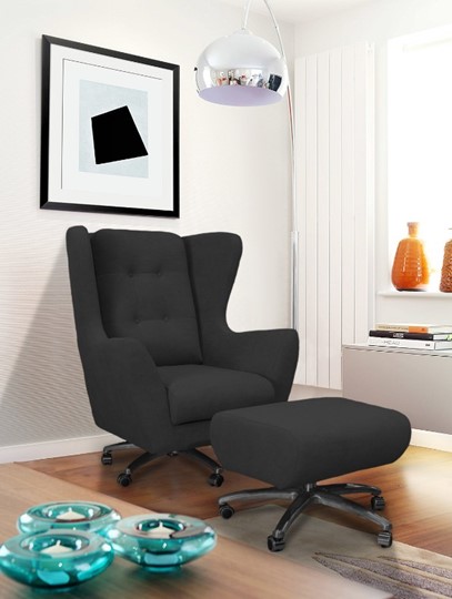 Кресло  мягкое Фиеста на колесиках 900х930х1150 мм в Вологде - изображение 3