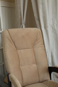Кресло-качалка Леон маятниковая, ткань AMIGo песок 29-Т-П в Вологде - предосмотр 7