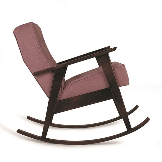 Кресло-качалка Ретро (темный тон / 08 - розовый) в Вологде - изображение 2