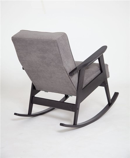 Кресло-качалка Ретро (венге / RS 15 - темно-серый) в Вологде - изображение 1