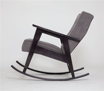 Кресло-качалка Ретро (венге / RS 15 - темно-серый) в Вологде - предосмотр 2