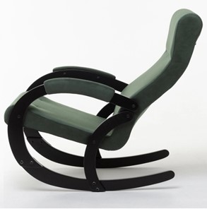 Кресло-качалка в гостиную Корсика, ткань Amigo Green 34-Т-AG в Вологде - предосмотр 1