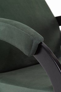 Кресло-качалка в гостиную Корсика, ткань Amigo Green 34-Т-AG в Вологде - предосмотр 4