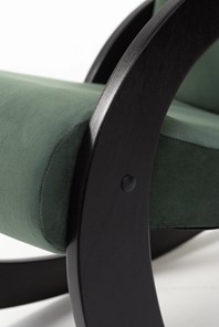 Кресло-качалка в гостиную Корсика, ткань Amigo Green 34-Т-AG в Вологде - предосмотр 5