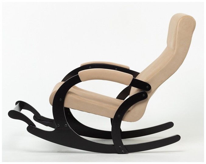 Кресло-качалка в гостиную Марсель, ткань Amigo Beige 33-Т-AB в Вологде - изображение 1