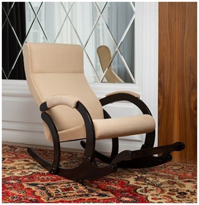 Кресло-качалка в гостиную Марсель, ткань Amigo Beige 33-Т-AB в Вологде - предосмотр 6