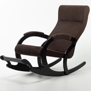 Кресло-качалка в гостиную Марсель, ткань Amigo Coffee 33-Т-AC в Вологде - предосмотр