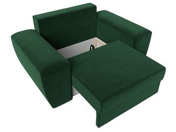 Кресло-кровать Лига-008, Зеленый\Бежевый (велюр) НПБ в Вологде - предосмотр 1