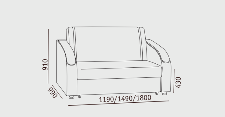 Кресло-кровать Милан 2 (90) в Вологде - изображение 1