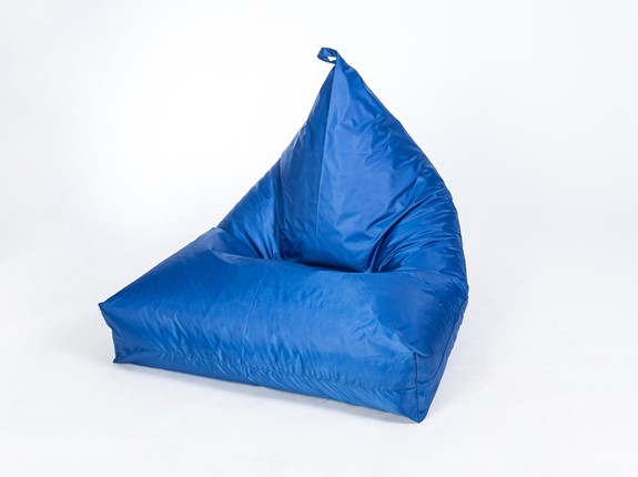 Кресло-мешок Пирамида, синий в Вологде - изображение