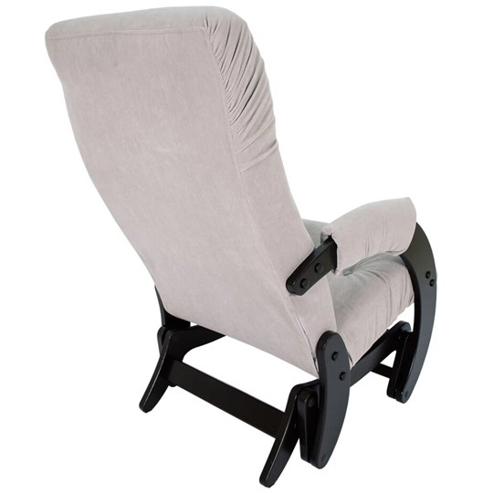 Кресло-маятник Модель 68, ткань ультра смок, каркас венге в Вологде - изображение 2