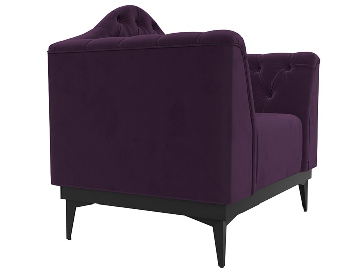 Кресло на ножках Флорида, Фиолетовый (Велюр) НПБ в Вологде - изображение 2