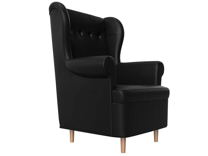 Кресло для отдыха Торин, черный (Экокожа) в Вологде - изображение 2