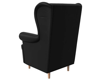 Кресло для отдыха Торин, черный (Экокожа) в Вологде - предосмотр 5