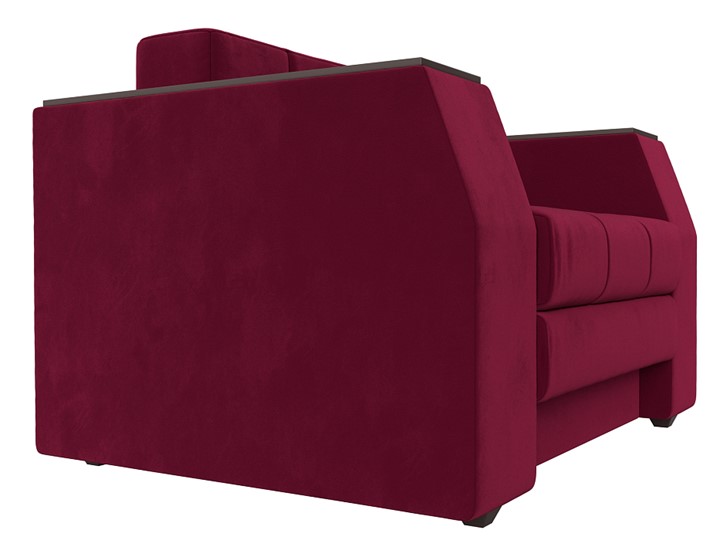 Раскладное кресло Атлантида, Бордовый (Микровельвет) в Вологде - изображение 5