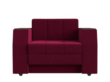 Раскладное кресло Атлантида, Бордовый (Микровельвет) в Вологде - предосмотр 6