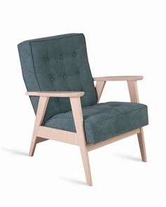 Кресло Ретро (беленый дуб / RS29 - бирюзовый) в Вологде - предосмотр