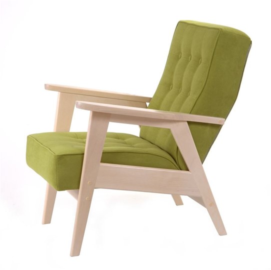 Кресло Ретро (беленый дуб / RS 20 - Лайм) в Вологде - изображение 1