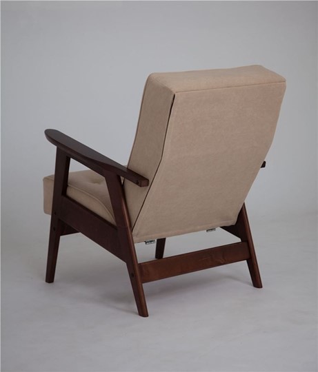 Кресло Ретро (темный тон / RS 03 - бежевый) в Вологде - изображение 2