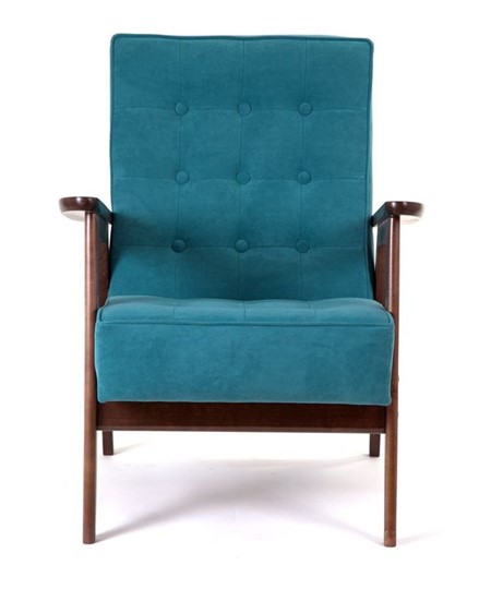 Кресло Ретро (темный тон / RS29 - бирюзовый) в Вологде - изображение 3