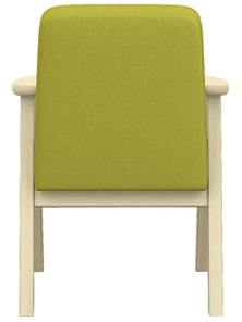 Кресло в гостиную  Ретро ткань лайм, каркас лак в Вологде - предосмотр 4