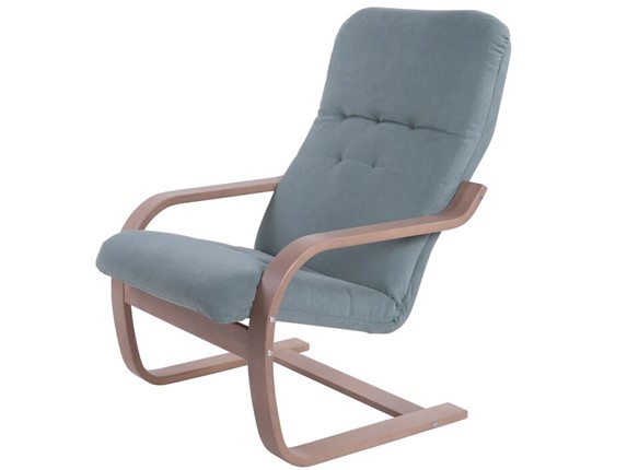 Кресло в гостиную  Сайма (ткань минт, каркас шимо) в Вологде - изображение