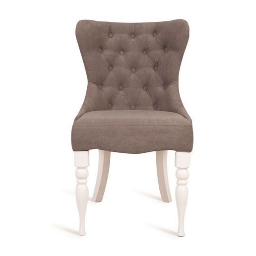 Кресло Вальс (эмаль белая / G21 - серый) в Вологде - изображение 2
