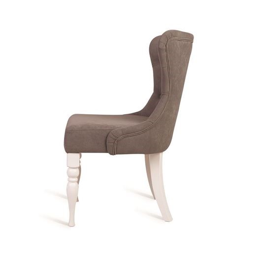 Кресло Вальс (эмаль белая / G21 - серый) в Вологде - изображение 3