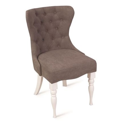Кресло Вальс (эмаль белая / G21 - серый) в Вологде - изображение