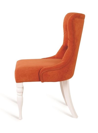 Кресло Вальс (Эмаль белая / Морковный) в Вологде - изображение 3