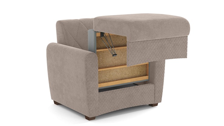 Кресло-кровать Эдвин, велюр прага капучино в Вологде - изображение 5