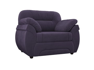 Мягкое кресло Бруклин, Фиолетовый (велюр) в Вологде