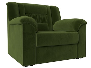 Мягкое кресло Карелия, Зеленый (Микровельвет) в Вологде - предосмотр