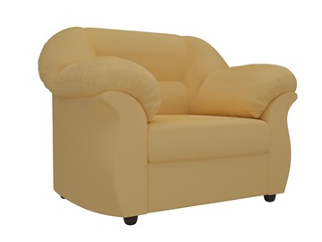 Мягкое кресло Карнелла, Желтый (микровельвет) в Вологде