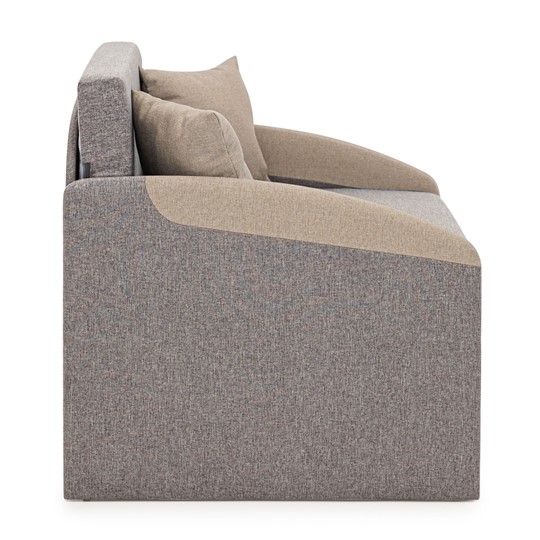 Раскладное кресло Polto серо-коричневый/песочный (рогожка) в Вологде - изображение 11