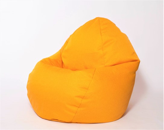 Кресло-мешок Макси, рогожка, 150х100, оранжевое в Вологде - изображение