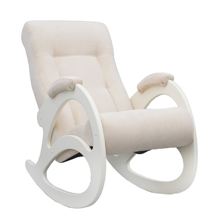 Кресло-качалка Модель 4 без лозы, Malta 01A-рогожка в Вологде - изображение