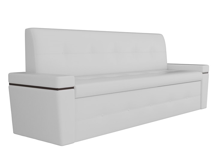 Раскладной кухонный диван Деметра, Белый (экокожа) в Вологде - изображение 2