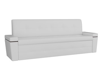 Раскладной кухонный диван Деметра, Белый (экокожа) в Вологде - предосмотр