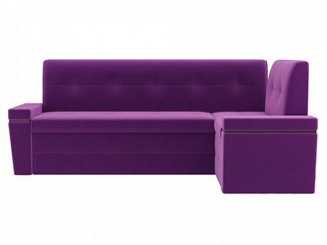 Кухонный диван Деметра угловой, Фиолетовый (микровельвет) в Вологде - предосмотр 3