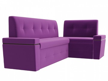 Кухонный диван Деметра угловой, Фиолетовый (микровельвет) в Вологде - предосмотр 4
