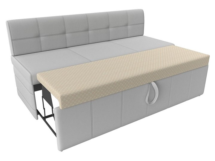 Кухонный диван Лео, Белый (экокожа) в Вологде - изображение 3