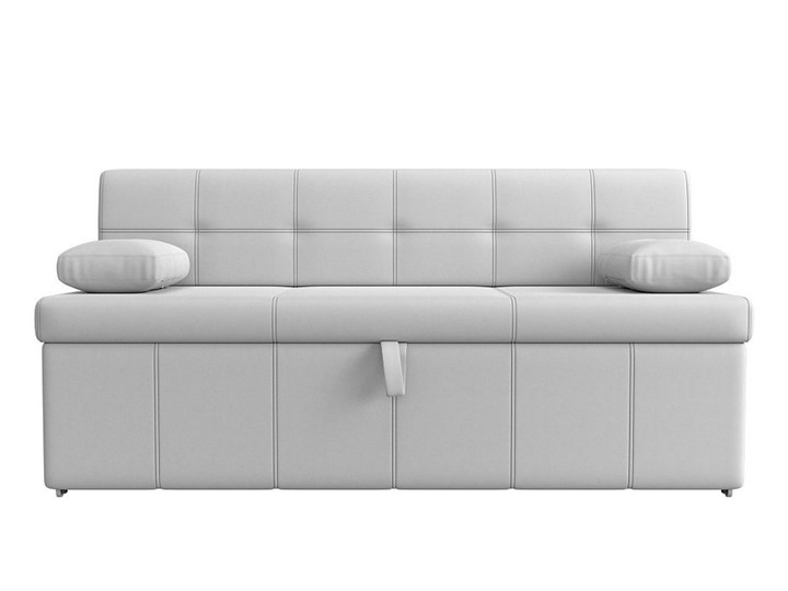 Кухонный диван Лео, Белый (экокожа) в Вологде - изображение 8