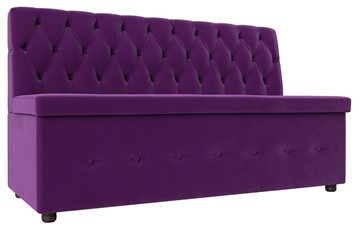 Кухонный прямой диван Вента, Фиолетовый (Микровельвет) в Вологде